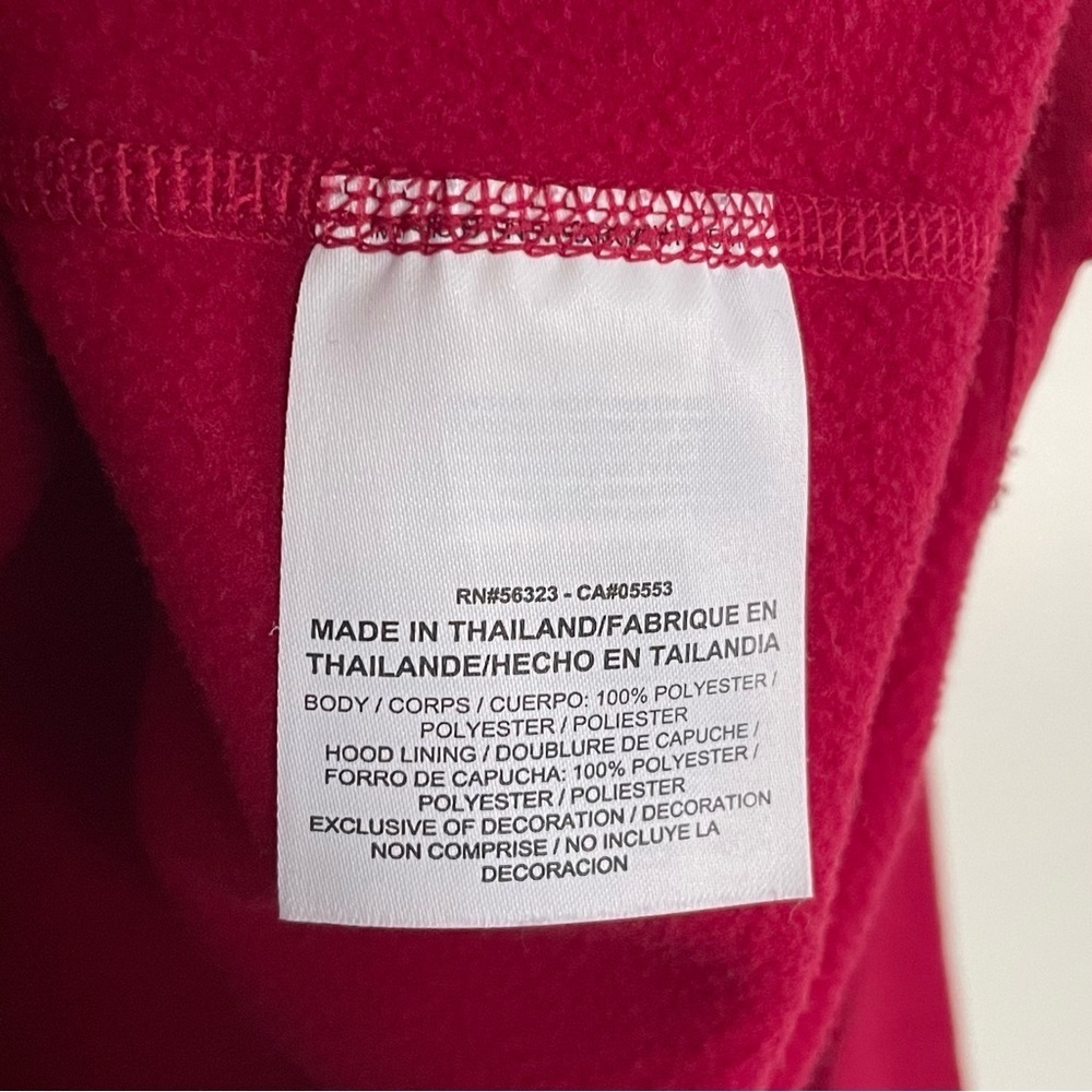 Nike Burgundy & Orange Therma Dri-Fit Training Hoodie Sweatshirt Size S - Picture 11 of 12